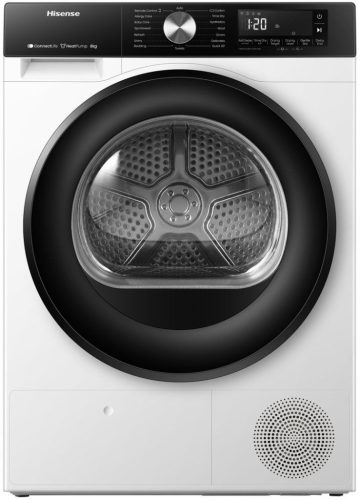 CG Hisense Szárítógép elöltöltős 8 kg (DH3S802BW2)