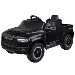   EKR Dodge Ram Pick-up 1 személyes elektromos gyermek kisautó 30 kg-ig fekete (DODGERAMPICKUPFEKETE) 