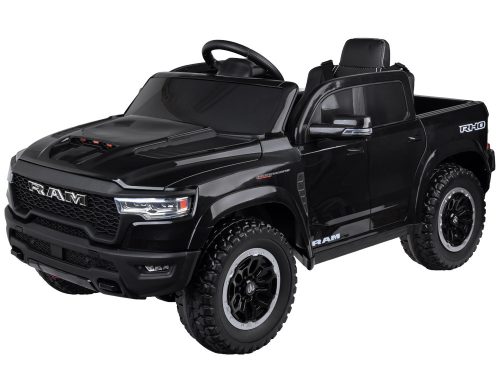EKR Dodge Ram Pick-up 1 személyes elektromos gyermek kisautó 30 kg-ig fekete (DODGERAMPICKUPFEKETE) 