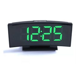   Gaosiio USB-s ívelt digitális óra zöld kijelző (DS362IL201) 