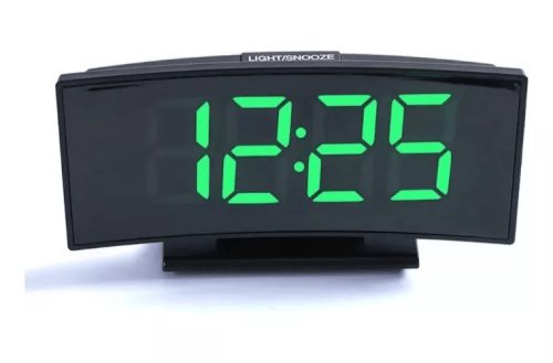 Gaosiio USB-s ívelt digitális óra zöld kijelző (DS362IL201) 