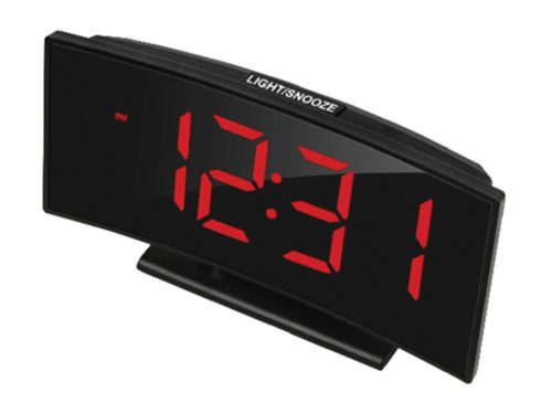 Gaosiio USB-s ívelt digitális óra piros kijelző (DS362IL203) 