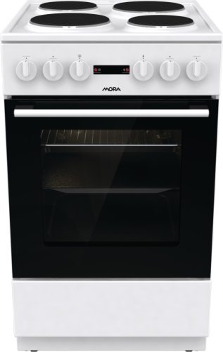 CG Mora elektromos tűzhely vasmagos Fehér (E3241AW)
