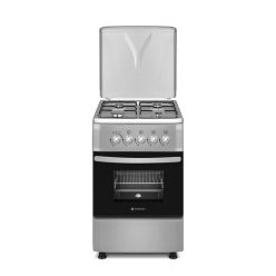   Novacook Inox gáztűzhely 55 liter 50 cm  fémtetős (F5S40G1INOX) 