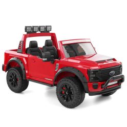   Hecht Ford F450 2 személyes elektromos gyermek kisautó 12V 60 kg-ig Piros (FORDF450RED)
