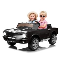   EKR Ford Mustang Shelby GT 2 személyes elektromos gyermek kisautó 50 kg-ig fekete (FORDMUSTANGSHELBYGTF)