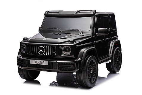 EKR Mercedes-Benz G63 4x4  2 személyes elektromos gyermek kisautó 80 kg-ig fekete (G634X4FEKETE) 