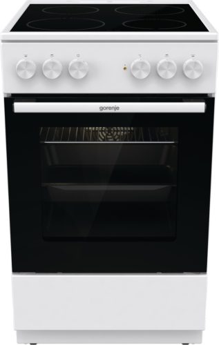 CG Gorenje üvegkerámia lapos elektromos tűzhely Fehér (GEC5A41WG)
