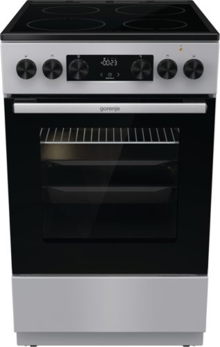 CG Gorenje üvegkerámia lapos elektromos tűzhely Inox (GEC5C41SG) 