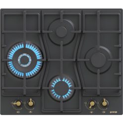   CG Gorenje Classico beépíthető gáz főzőlap 4 zónás 60 cm öntöttvas edénytartó (GW6D42CLB) 