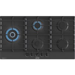   CG Gorenje beépíthető gáz főzőlap 4 + 1 Wok zónás 90 cm öntöttvas edénytartó (GW951MB) 