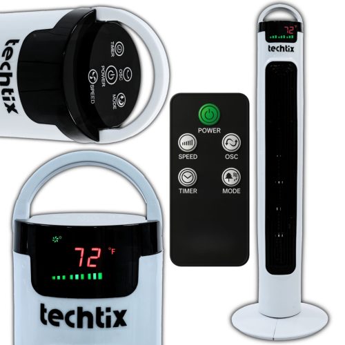 Techtix oszlopventilátor 80 cm 45 W (GY7067)