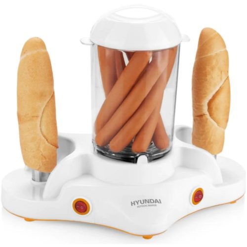 CG Hyundai 3 az 1-ben Hot dog készítő egyszerre 1-12 virsli készíthető, tojás - kukorica főzés 380 W (HDM120)