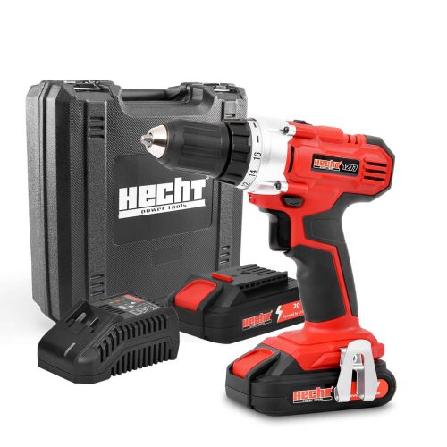 Hecht akkumulátoros csavarbehajtó kofferel 20 V 2 db akku (HECHT1277) 