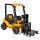 Hecht 1 személyes elektromos gyermek targonca 2 x 40 W 30 kg-ig (HECHT52108YELLOW) 