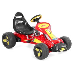 Hecht pedálos gokart 25 kg-ig piros-sárga (HECHT59788)