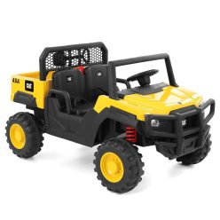   Hecht Cat Utv 2 személyes elektromos gyermek terepjáró 2 x 45 W 50 kg-ig Sárga (HECHTCATUTV) 