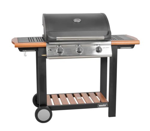 Hecht gázos kerti grill 3 égős 10,5 kW (HECHTFIREWOOD3) 