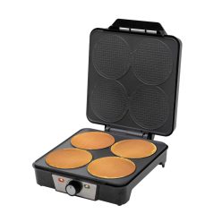   Home by Somogyi ostya és sajtos tallérsütő 4 db Ø 11cm-es ostyasütés egyszere 1200 W (HGOS4)
