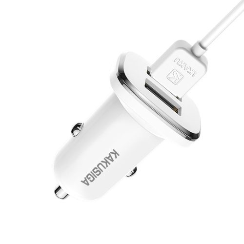 Kakusiga autóstöltő 2 x USB (2.4A) (0852)