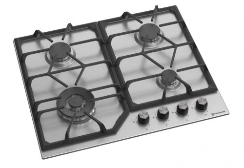 Novacook beépíthető gáz főzőlap Inox (RT021W) (0247)