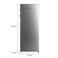   Starcrest fagyasztószekrény 160 liter Inox (SUF160SI) (0386)