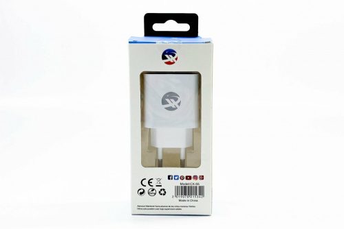 Xinhua töltőfej 1 USB - 1 C (CX55) (0161)