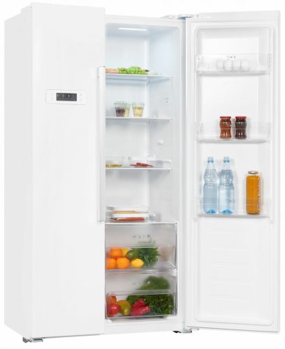 Exquisit hűtő-fagyasztószekrény 442 liter (SBS130H040F) (0585)