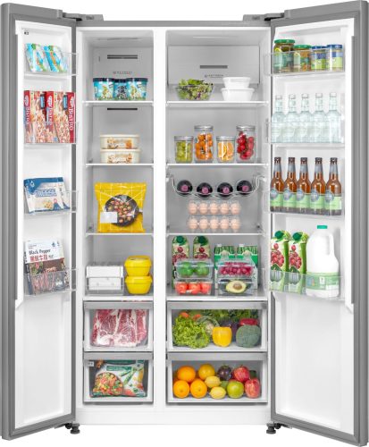 Hanseatic Side by Side hűtő-fagyasztószekrény 592 liter (HSBS17590BI)