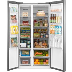   Hanseatic Side by Side hűtő-fagyasztószekrény 592 liter (HSBS17590CI) 