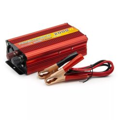   Solar Power feszültségátalakító inverter 12V-220V 2000 W (KE22914) (1767)