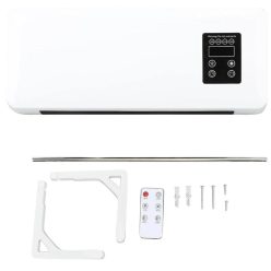   Wall Mounted fali ventilátoros hősugárzó + ruhaszárító rúd 1500 W  (L2008) (1835)