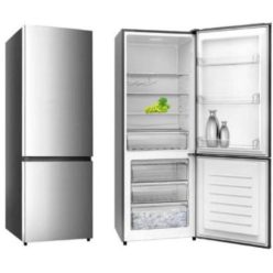 Aiwa hűtő-fagyasztószekrény 161 liter Inox (LO23117RFH) 