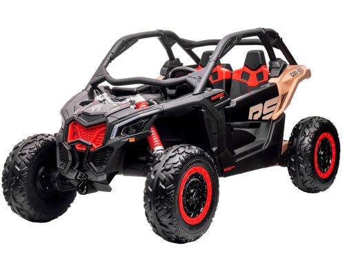 EKR XXL Maverick Can-Am 2 személyes elektromos gyermek homokfutó 50 kg-ig Fekete (MAVERICKCANAMFE) 