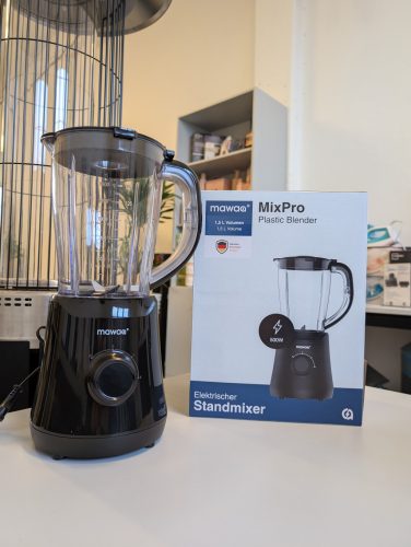 Mawaa Plastic Blender turmixgép 1,5 liter 500 W (MBL32514BK)   