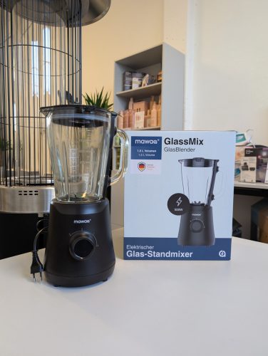 Mawaa Glass Blender turmixgép 1,5 liter 500 W (MBL32516SB) 