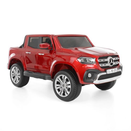 Hecht Mercedes XMX 606 1-2 személyes elektromos gyermek kisautó 12V 50 kg-ig Piros (MERCEDESXMX606RED) 