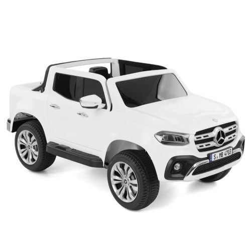 Hecht Mercedes XMX 606 1-2 személyes elektromos gyermek kisautó 12V 50 kg-ig Fehér (MERCEDESXMX606WHITE) 