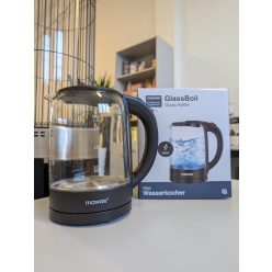   Mawaa Glass Boil elektromos üveg vízforraló 1,7 liter (MKE32511GLSB) 