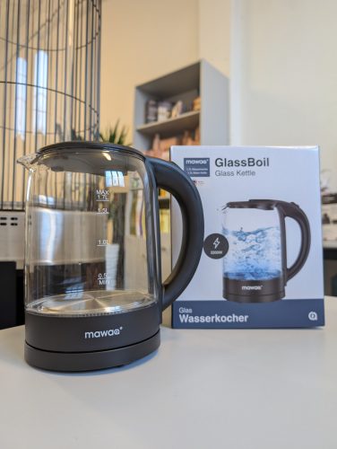 Mawaa Glass Boil elektromos üveg vízforraló 1,7 liter (MKE32511GLSB) 