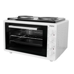   Vivax minikonyha 42 literes sütő,  főzőzóna 1000-1500 W Fehér (MO4201)
