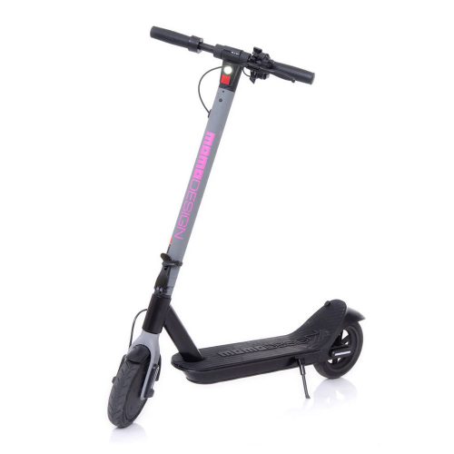 Momodesign EVO9 elektromos roller 400 W sötétszürke váz pink felirat (MOMODESIGN) (2307)