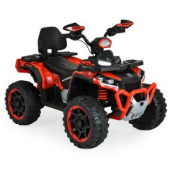  EKR Moni Speed elektromos gyermek quad 4 x 25 W 30 kg-ig fekete-piros (MONISPEEDFP) 