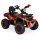EKR Moni Speed elektromos gyermek quad 4 x 25 W 30 kg-ig fekete-piros (MONISPEEDFP) 