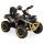 EKR Moni Speed elektromos gyermek quad 4 x 25 W 30 kg-ig fekete-sárga (MONISPEEDFS) 
