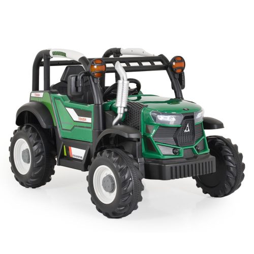 EKR Moni 1 személyes elektromos gyermek traktor zöld (MONIZ)