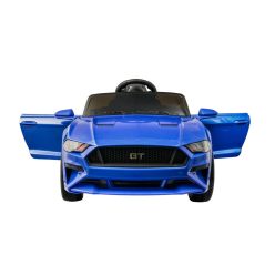   EKR Mustang Gt 1 személyes elektromos gyermek kisautó 12 V kék (Mustang12VK)