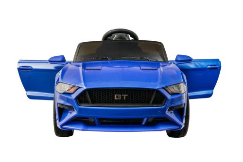 EKR Mustang Gt 1 személyes elektromos gyermek kisautó 12 V kék (Mustang12VK)