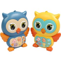   Jialegu Toys zenélő bagoly állatos hangeffektekkel (NO855101A) (1683)