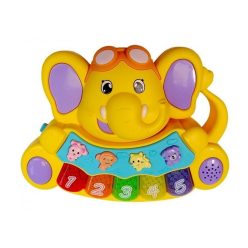   Jialegu Toys zenélő elefánt, vagy oroszlán (NO85528D NO85533D) (1686)